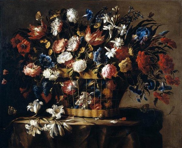 Basket of Flowers 1671-73