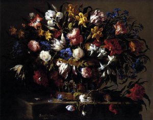 Basket of Flowers c. 1670