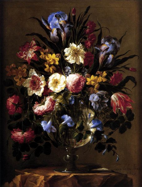 Vase of Flowers 1668