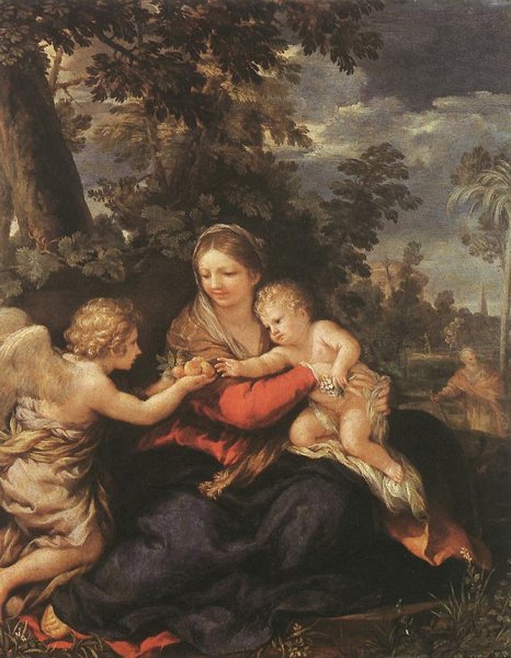 Holy Family Resting on the Flight to Egypt c. 1643