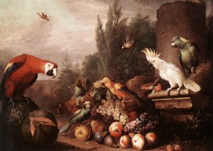 Still-life with Birds 1710s