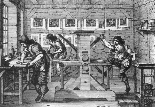 A Printer's Workshop c. 1642