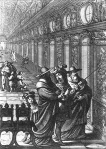 Roger Showing a Gallery of Paintings to Several Cardinals, 1656