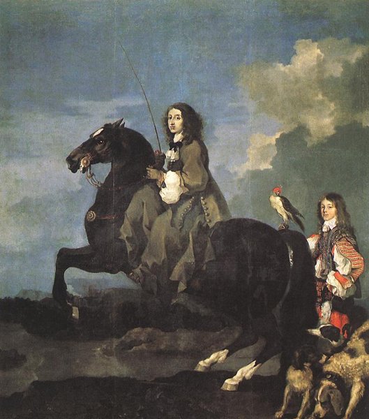 Queen Christina of Sweden on Horseback, 1653