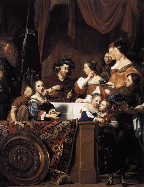 The de Bray Family (The Banquet of Antony and Cleopatra) 1669