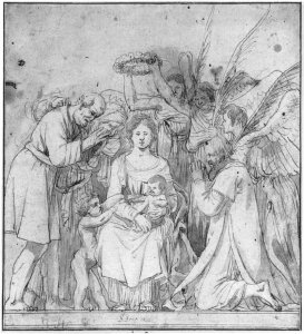 Madonna with Angels and Shepherds 1622