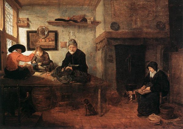 Interior of a Tailor's Shop 1653