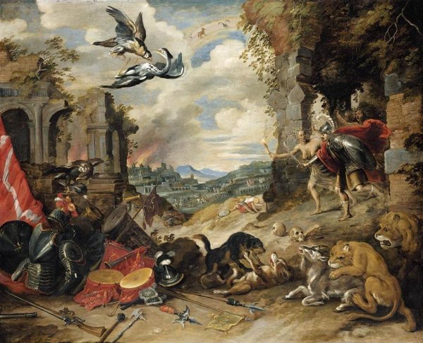 Allegory of War 1640s