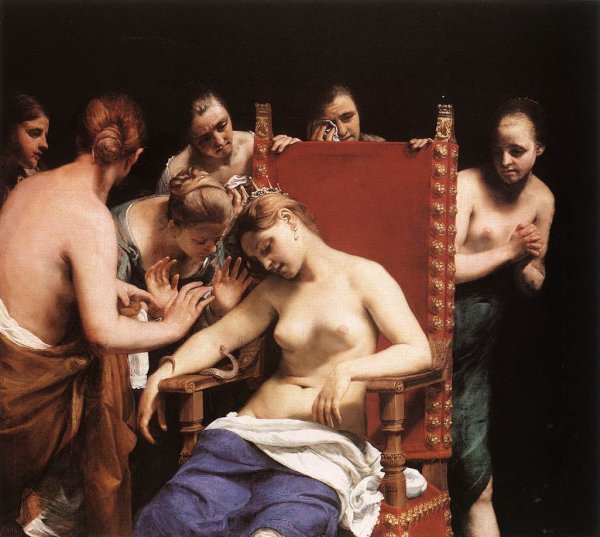 The Death of Cleopatra 1658