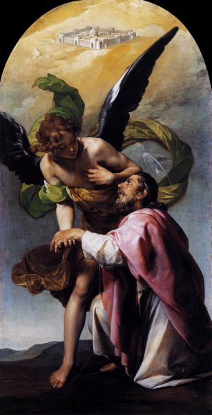 Saint John the Evangelist's Vision of Jerusalem 1636-37