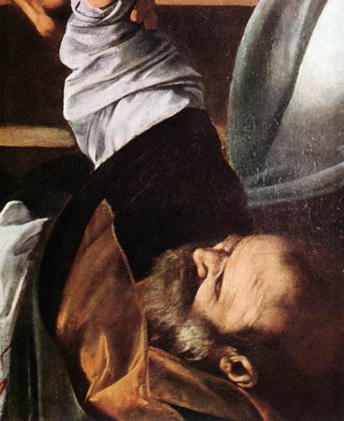 The Martyrdom of St Matthew (detail 3) 1599-1600