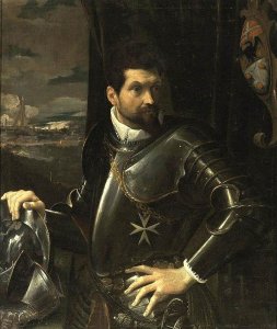 Portrait of Carlo Alberto Rati Opizzoni in Armour 1597-1600