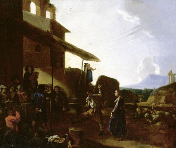 Street Scene in Rome