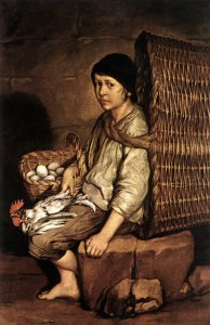 Boy with a Basket c. 1745