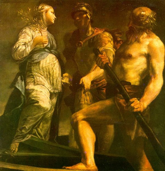 Aeneas with the Sybil & Charon 1700-05