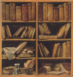 Bookshelves c. 1725