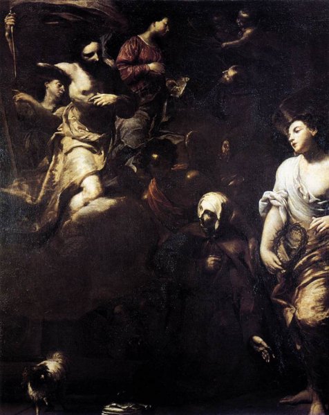 Ecstasy of St Margaret of Cortona 1701