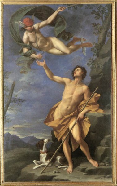 Mercury and Paris 1745