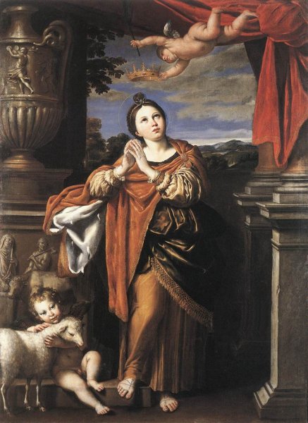 Saint Agnes c. 1620