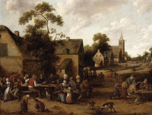 Village Scene 1645