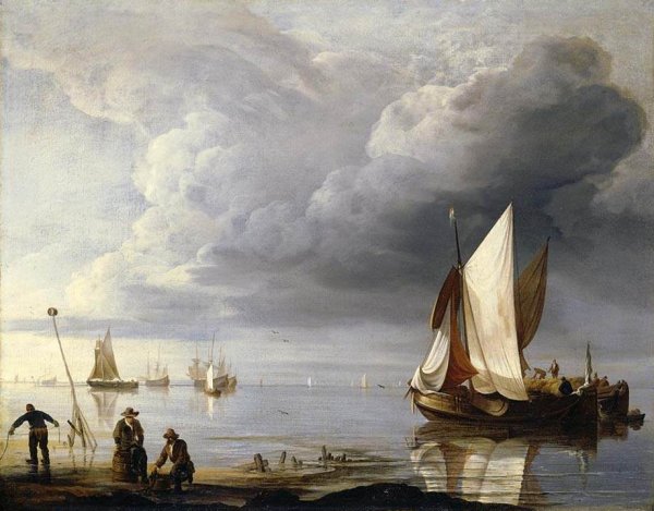 Small Dutch Vessels in a Calm after 1670