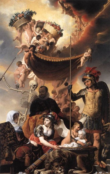 Allegory of the Birth of Frederik Hendrik c. 1650