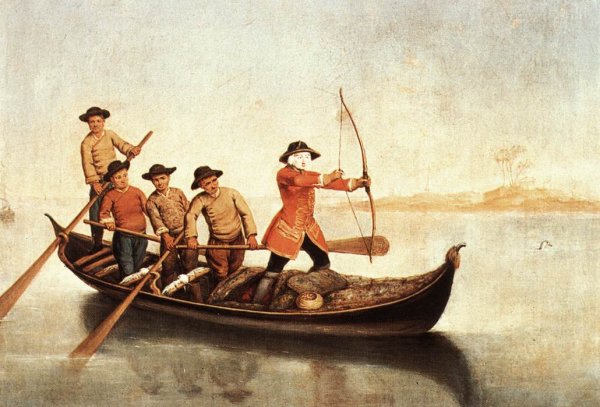 Duck Hunters on the Lagoon c. 1760