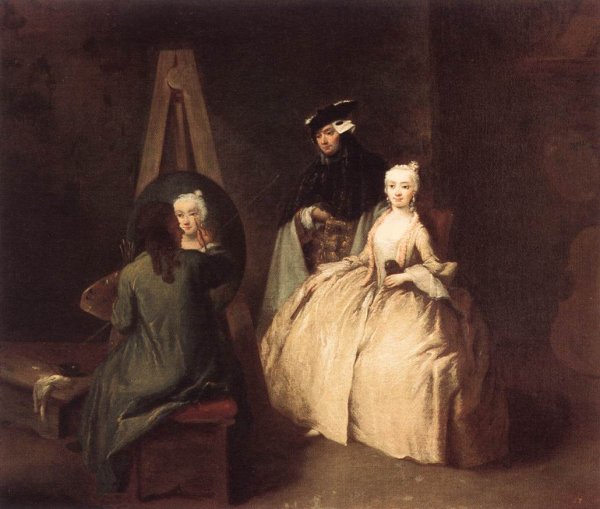 Painter in his Studio 1740-45