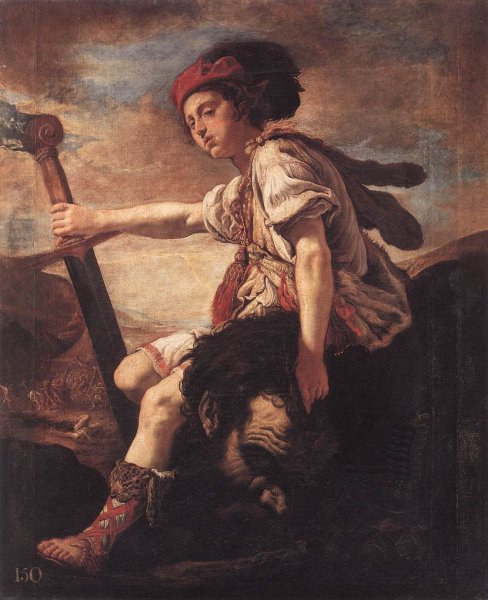 David with the Head of Goliath c. 1620