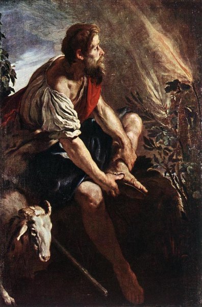 Moses before the Burning Bush 1613-14