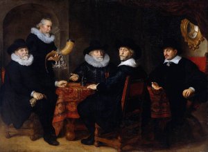 Four Governors of the Arquebusiers Civic Guard, Amsterdam 1642