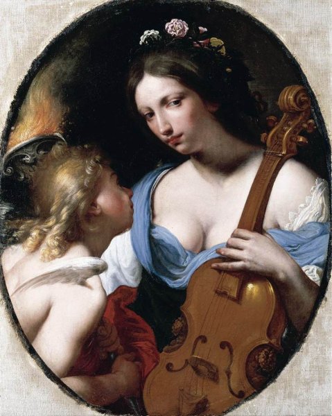 Personification of Music (St Cecilia) c. 1650