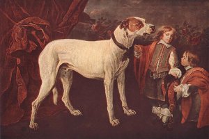 Big Dog, Dwarf and Boy 1652