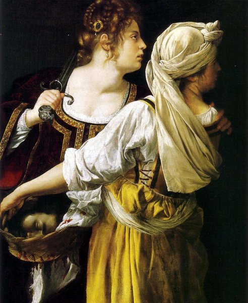 Judith and her Maidservant 1612-13