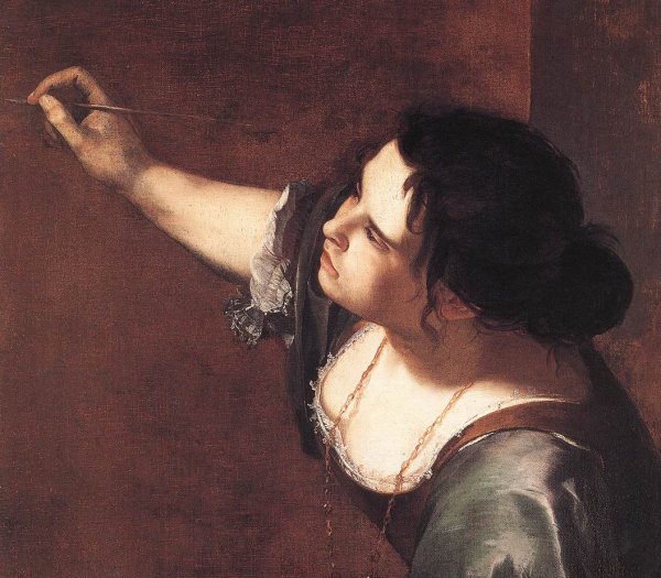 Self-Portrait as the Allegory of Painting (detail) 1630s