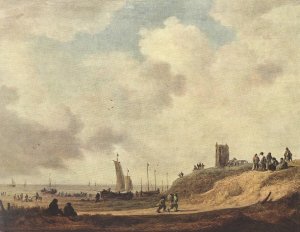 Seashore at Scheveningen 1645