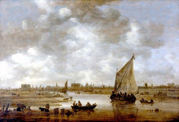 View of Leiden from the Northeast 1650