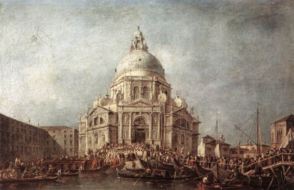 The Doge at the Basilica of La Salute  1766-70