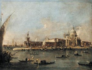 The Rialto Bridge with the Palazzo dei Camerlenghi c. 1763