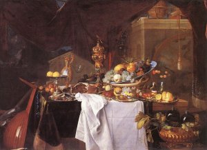 A Table of Desserts 1640