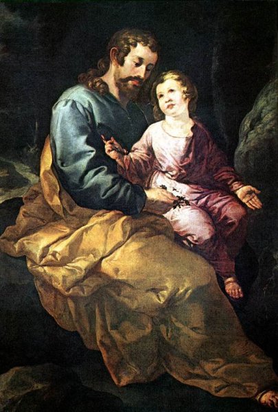 St Joseph and the Christ Child 1648