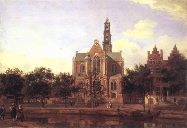 View of the Westerkerk, Amsterdam 1670s