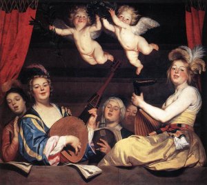 Concert on a Balcony 1624