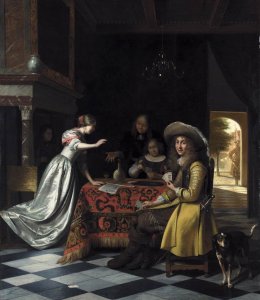 Card Players at a Table 1670-74