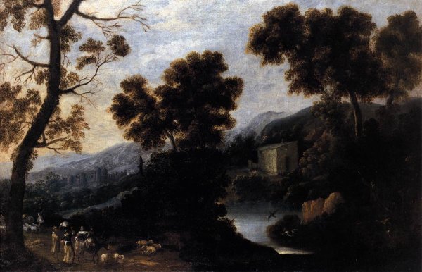 Landscape with Figures c. 1660