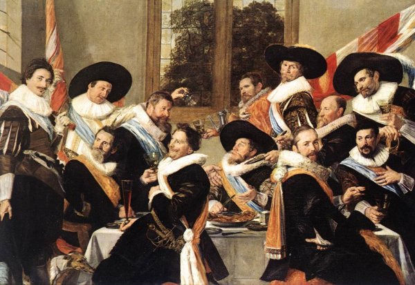 Banquet of the Officers of the St Hadrian Civic Guard Company (2)  c. 1627