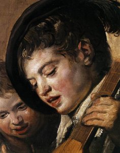 Two Boys Singing  c. 1625