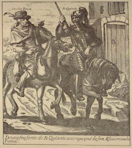 Don Quixote and Sancho Pansa  1650-52