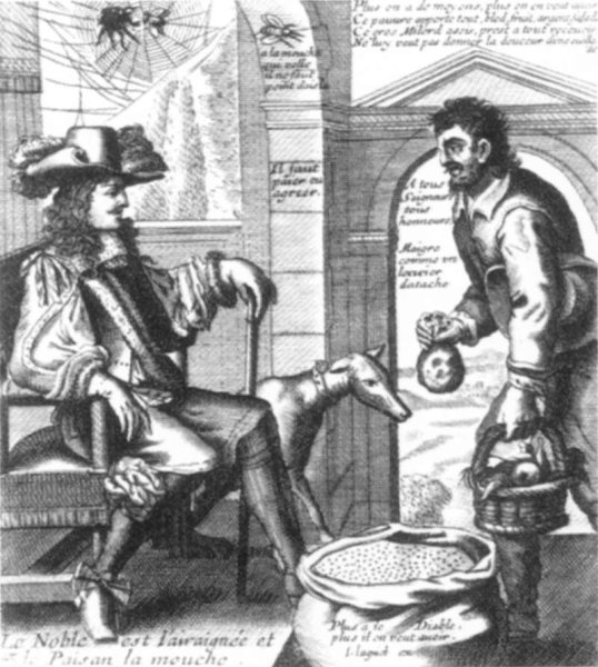 The Nobleman is the Spider and the Peasant is the Fly  1650