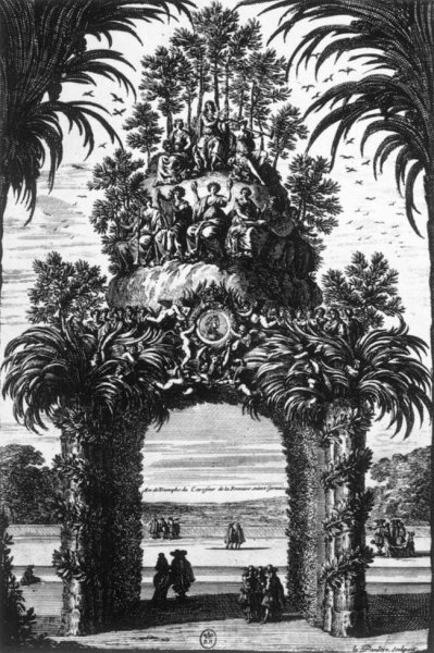 The Ceremonial Entry of Louis XIV and Marie-Therese into Paris in 1660